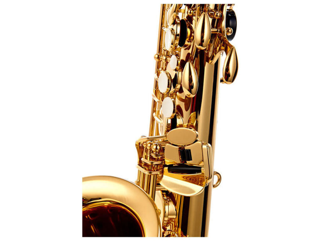 Yamaha YAS-480 Intermediate Eb Alto Saxophone, Gold Finish