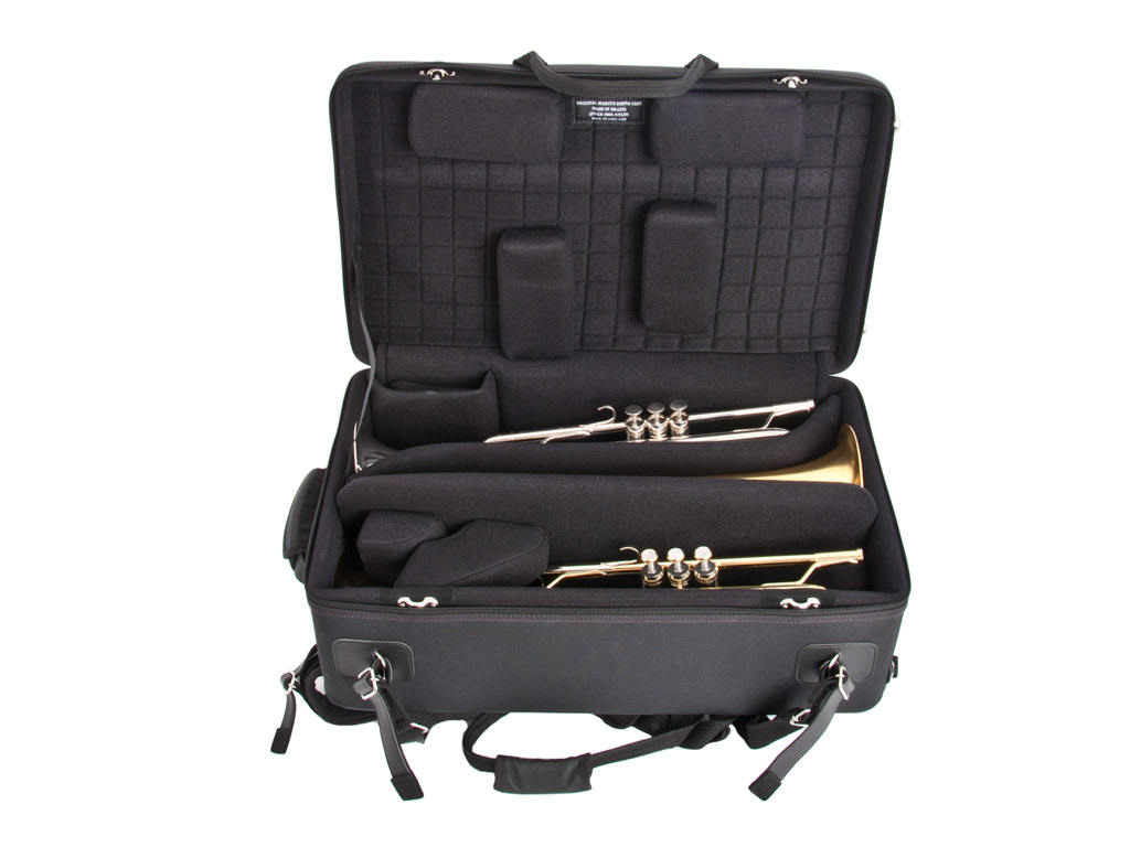 Marcus Bonna MB three Trumpets Black with Wheels