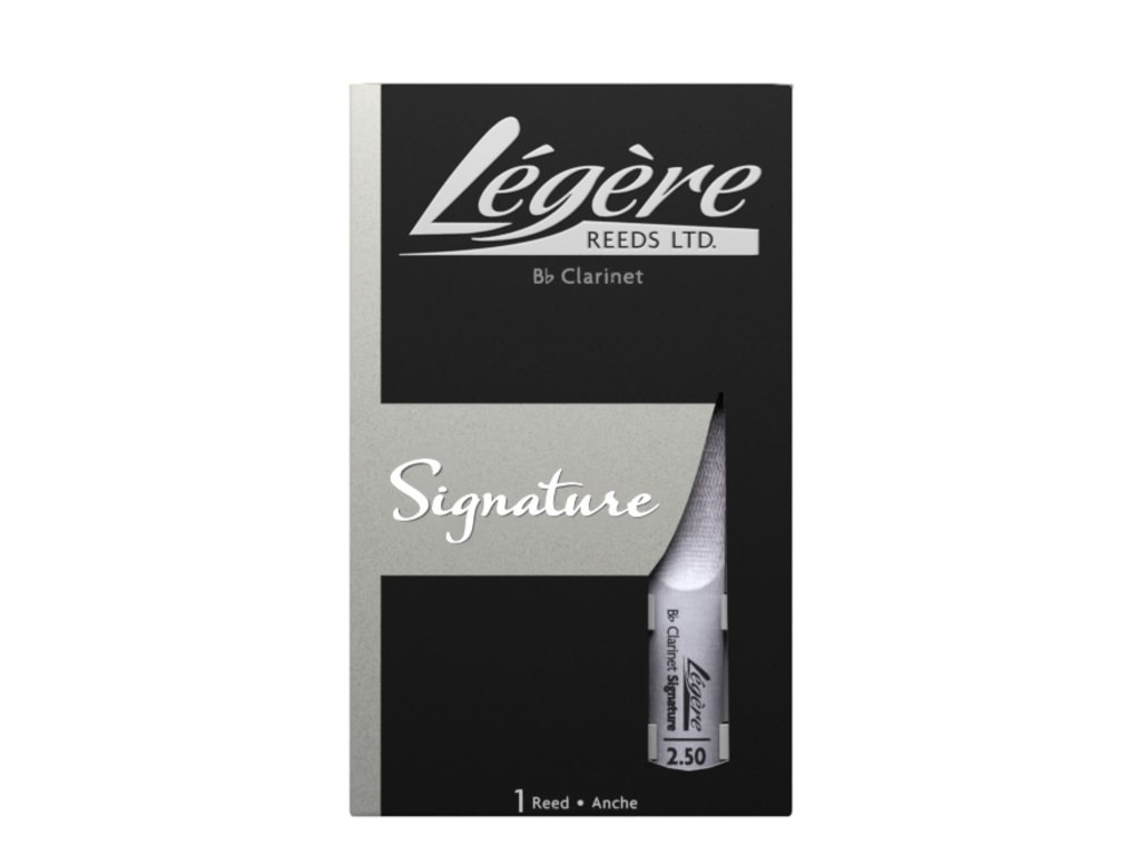 Legere Bb Clarinet Signature Synthetic Reed, 2 - 4