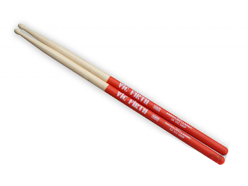 VIC FIRTH 5A Paire de Baguettes De Batterie American Classic Hickory