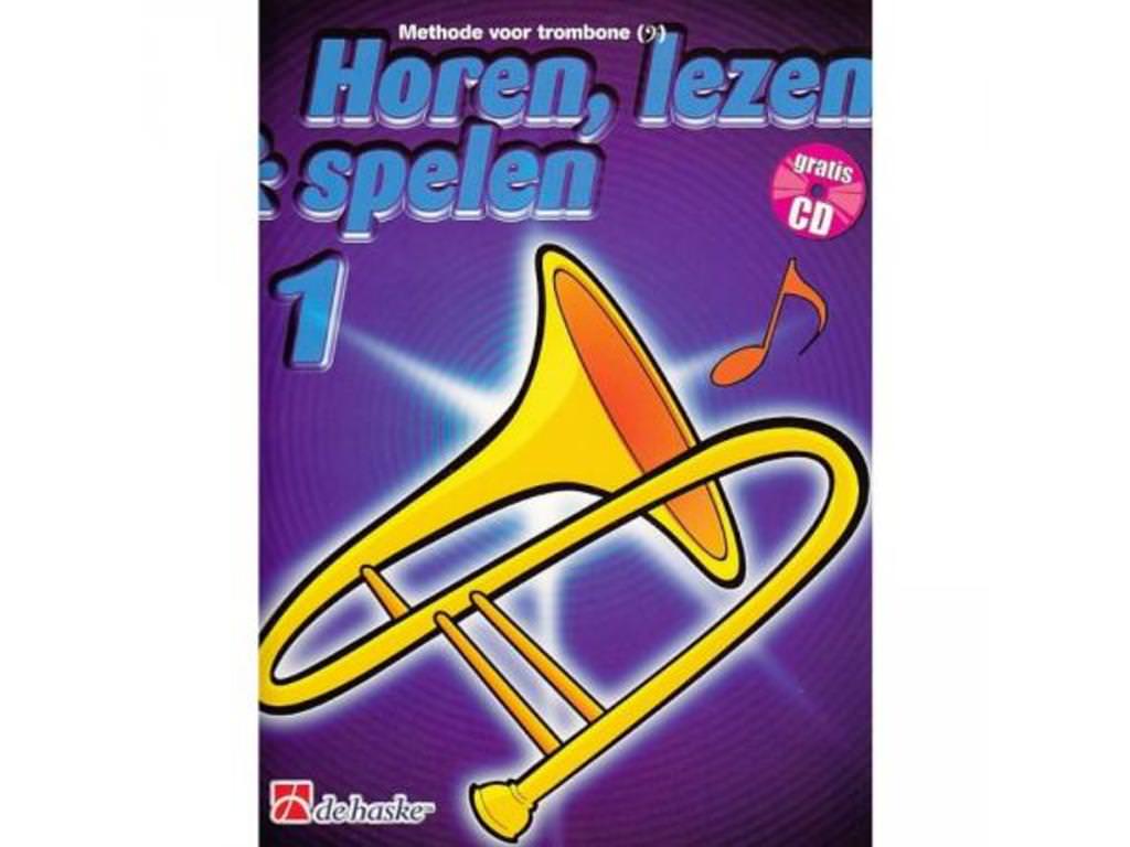 Horen Lezen & Spelen Trombone deel 1 Fa-sleutel kopen? Bestel online