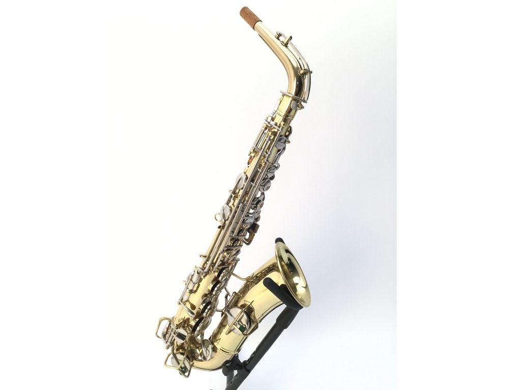 Buy Pre owned Alto Saxophone Limax Made by Conn USA lak nikkel