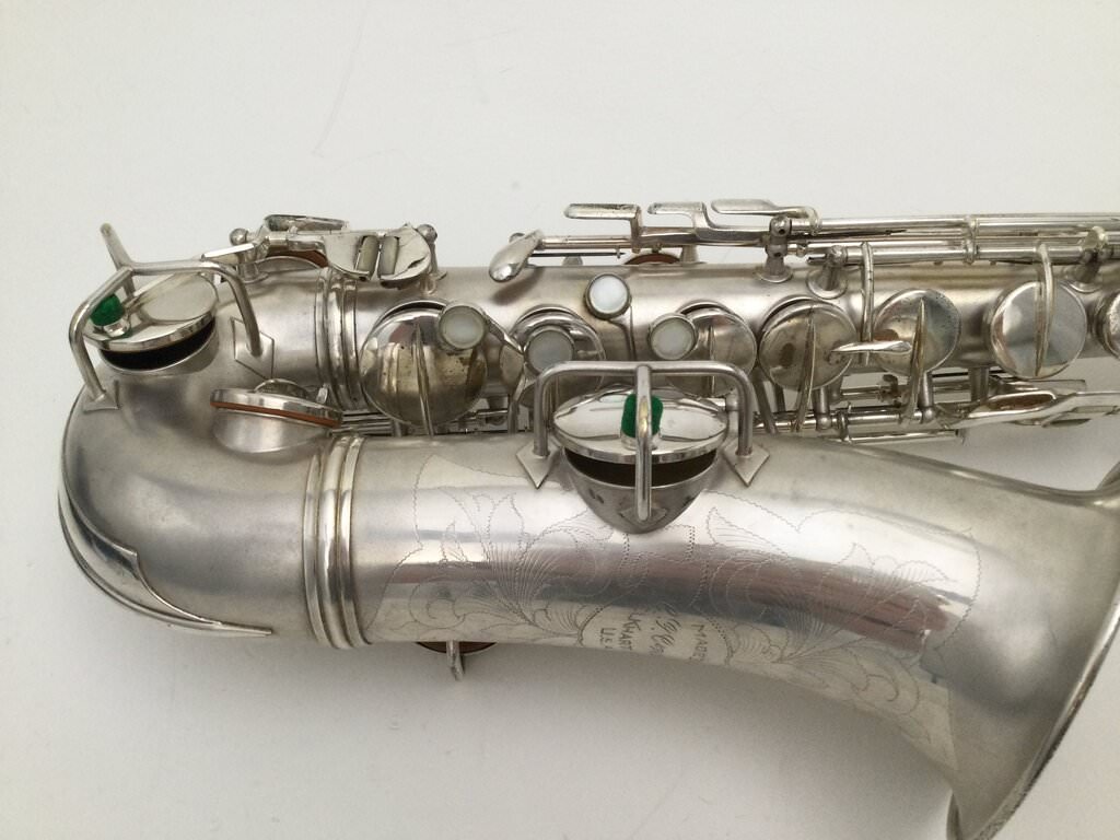 Buy Pre owned Alto Saxophone Conn Satin Silver? Order online for the