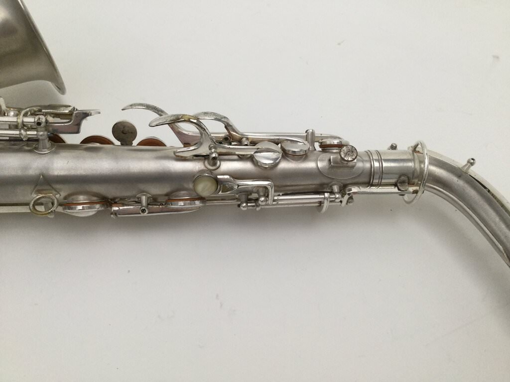 Buy Pre owned Alto Saxophone Conn Satin Silver? Order online for the
