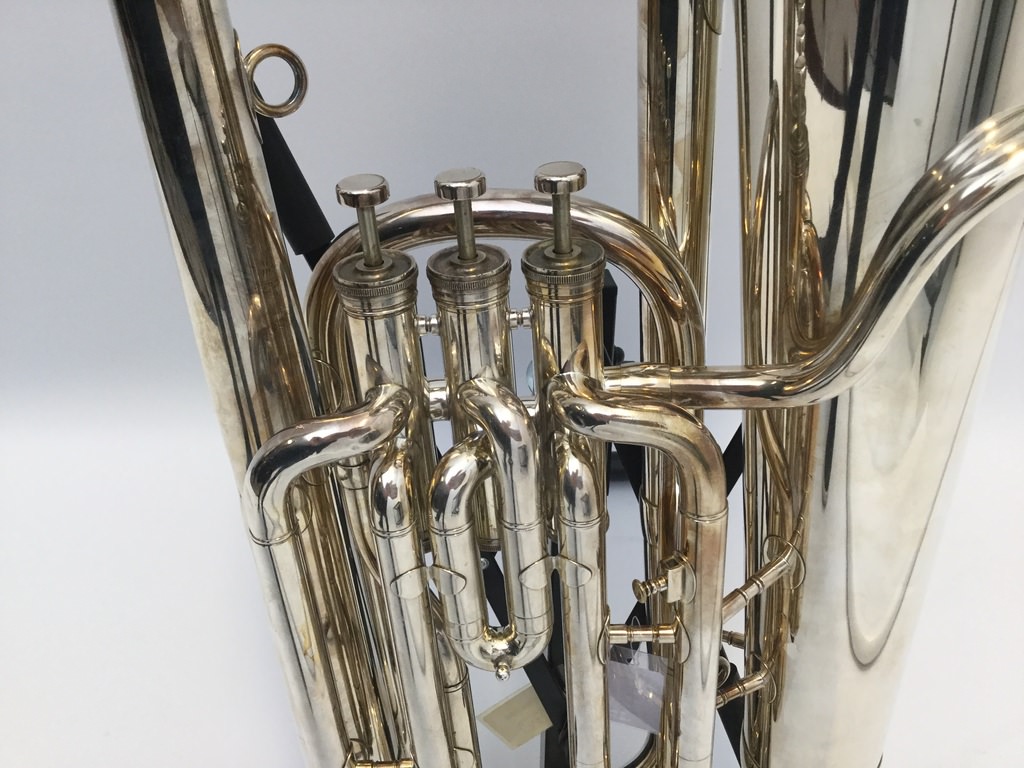 Acheter Occassion Tuba Mi bémol Besson Argent série 700 3 Pistons
