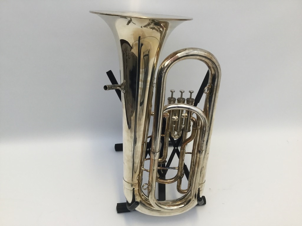 Acheter Occassion Tuba Mi bémol Besson Argent série 700 3 Pistons