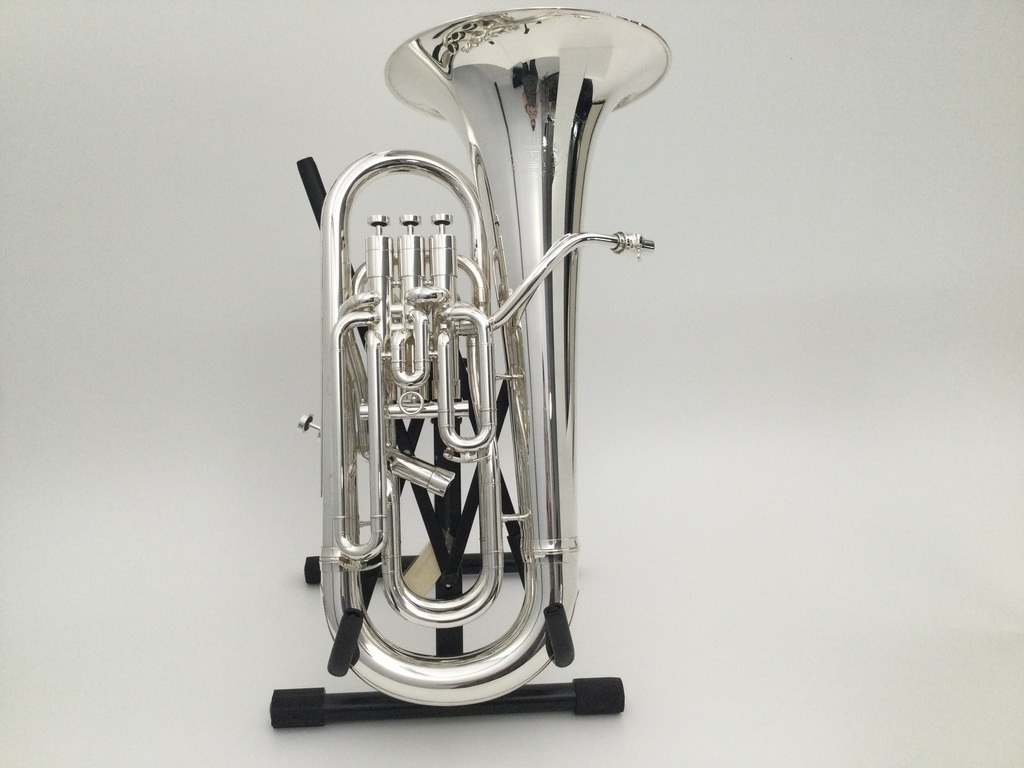 Gebruikte Euphonium Adams Custom E2, 0.80 verzilverd incl.koffer kopen