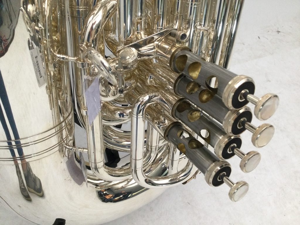 Gebruikte Bastuba C Adams Custom Series 6/4 Selected Verzilverd kopen