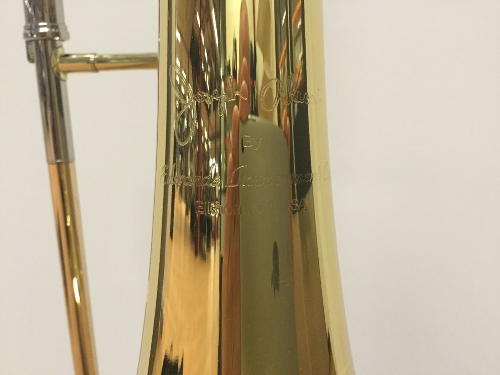 Gebruikte Tenor Trombone Edwards T396A, Alessi Model, Rotax cilinder