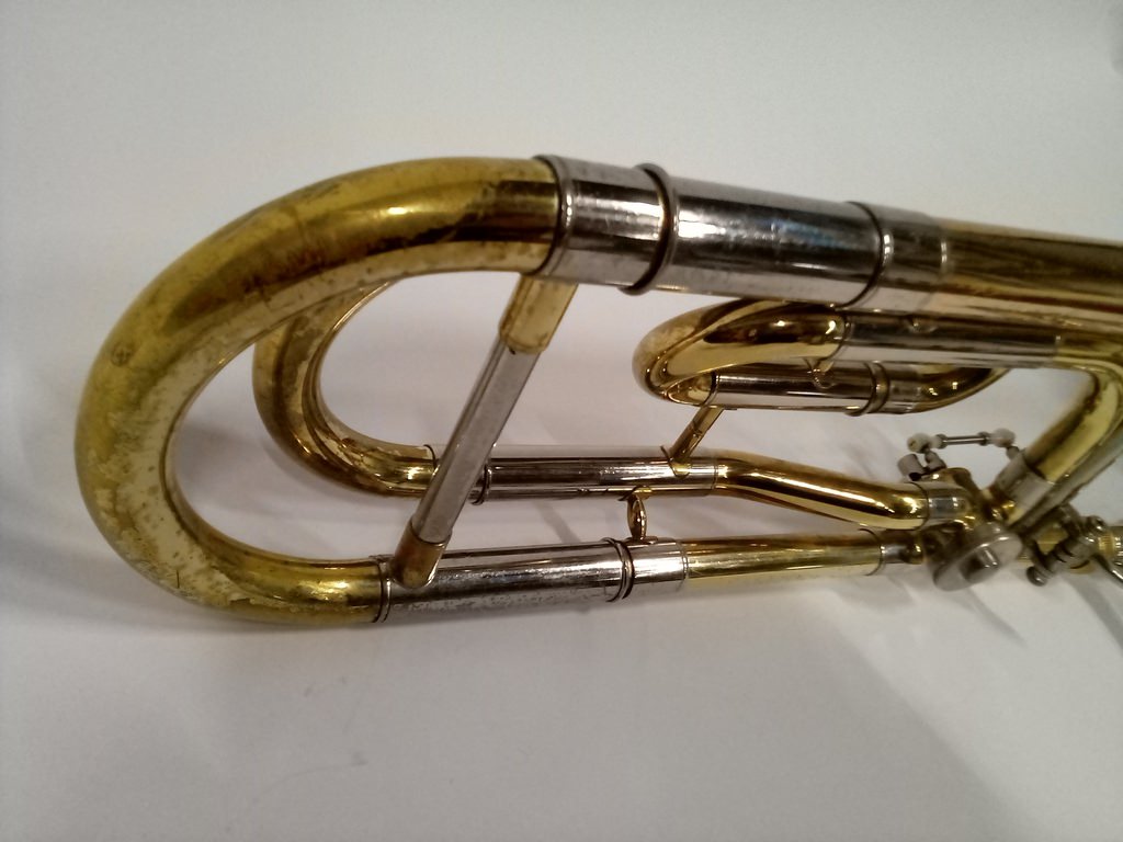 Gebruikte Tenor Trombone Jupiter JSL636R, grote boring, Fventiel, GB Beker kopen? Bestel