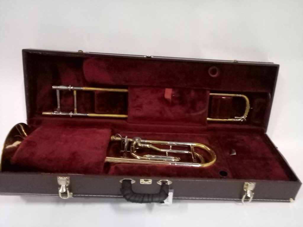Gebruikte Tenor Trombone Jupiter JSL636R, grote boring, Fventiel, GB Beker kopen? Bestel