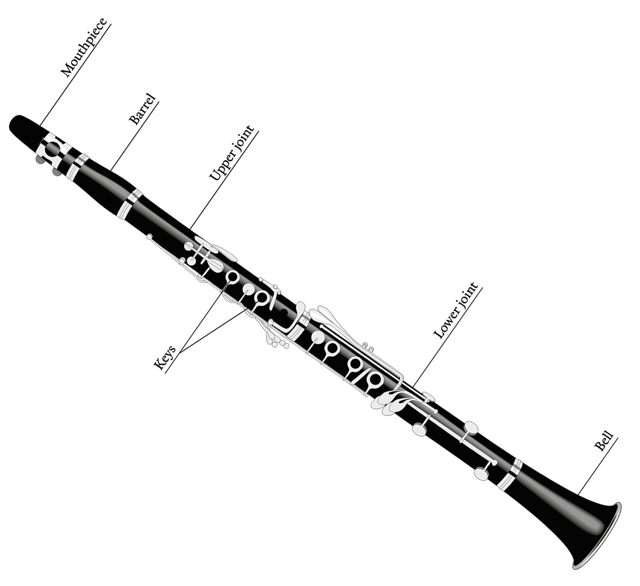 Hoe zit klarinet in Adams Musical