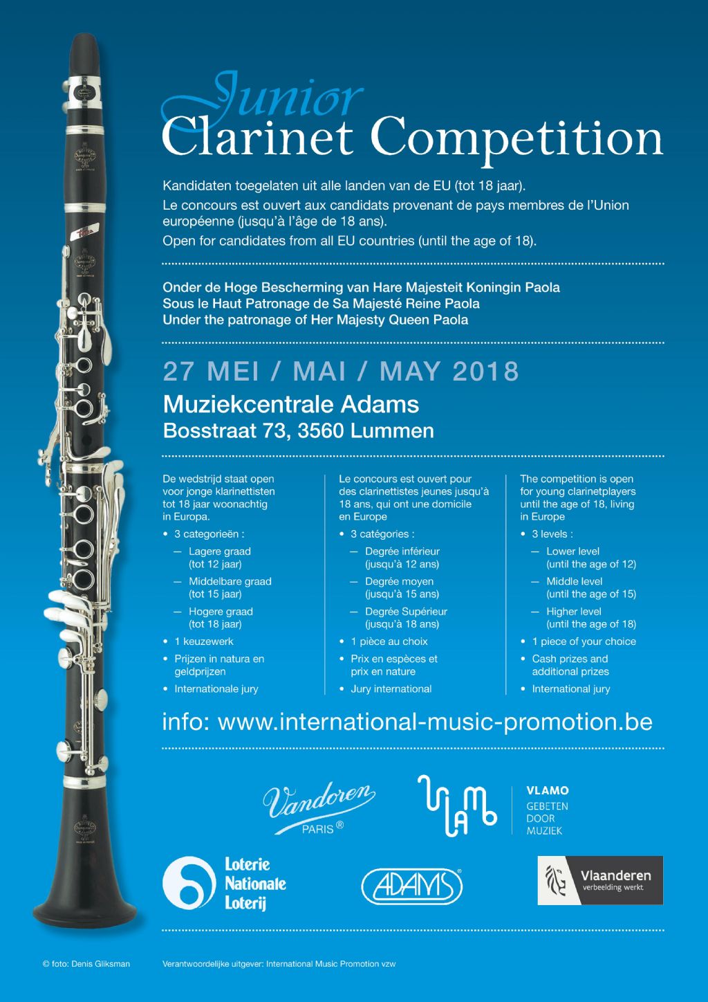 Junior Competition 2018 chez Adams Lummen Adams Évènements