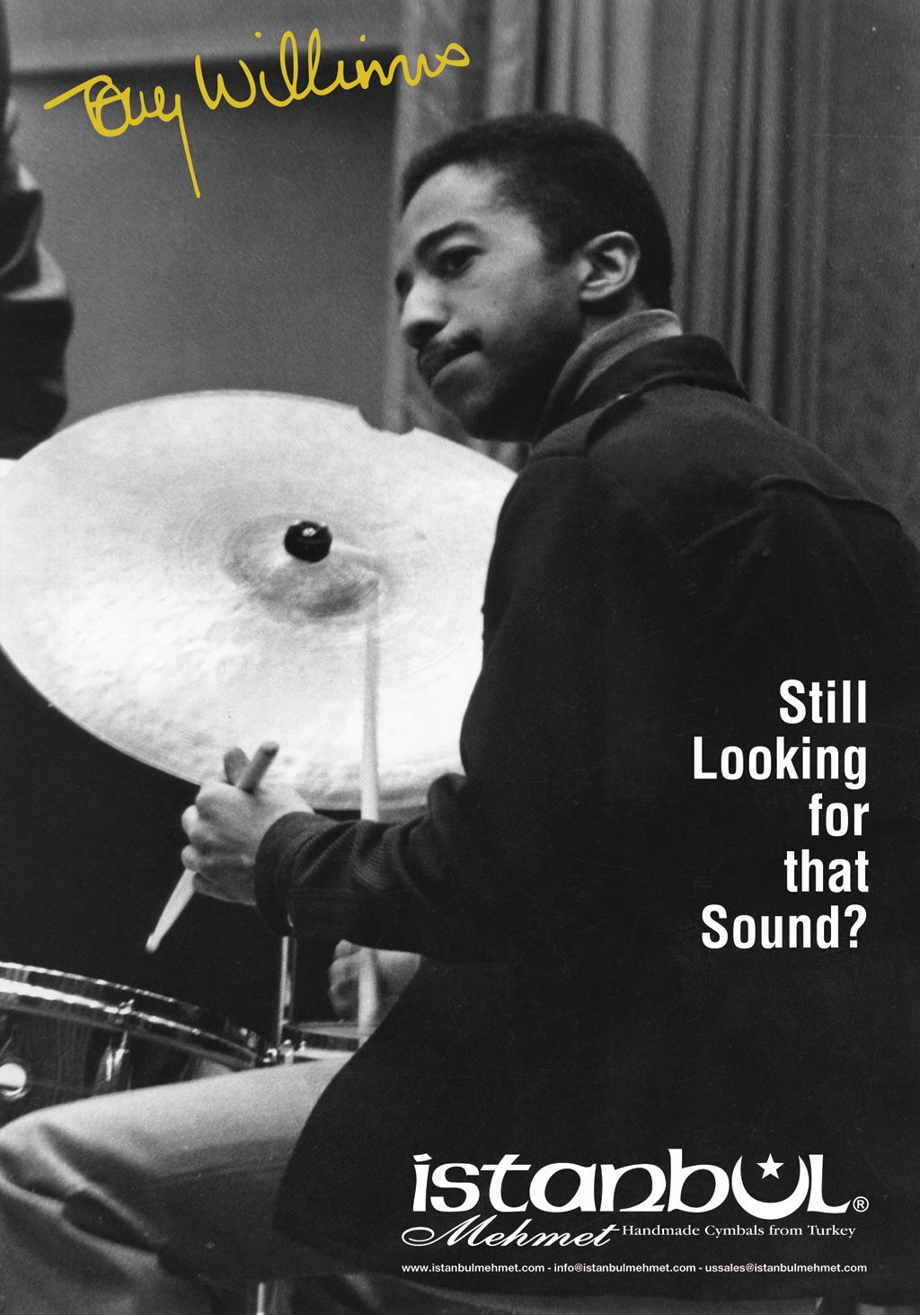 Tony Williams Tribute Cymbals Adams Musical Instruments