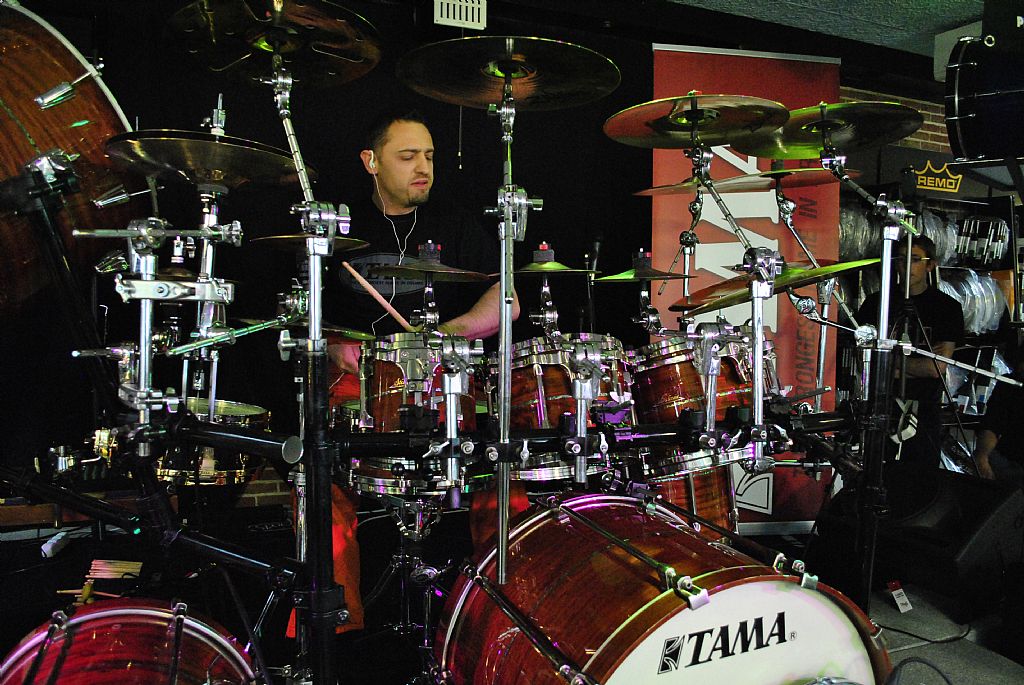 ADAMS DRUM CLINIC, LAURENT MERCIER | Adams Drumworld Historie Clinics