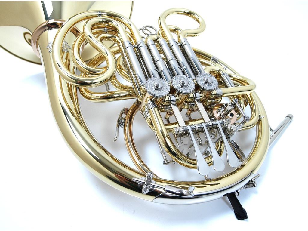 French Horn F Bb Alexander 103 GAL, Goldbrass, Double Horn, detachable