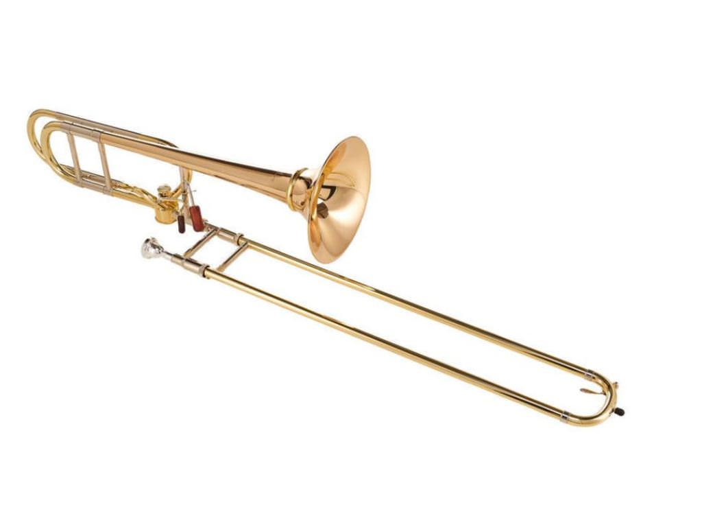 Trombone (Tenor) Thein, Universal II, Hagman cilinder, Bell 215mm
