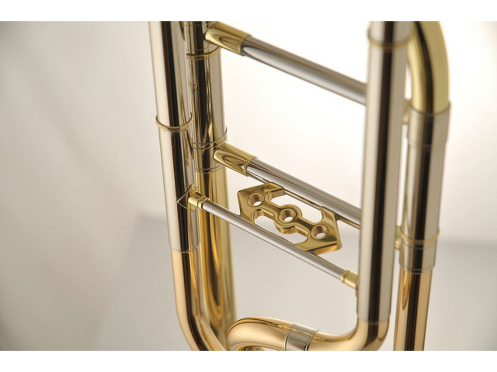 Tenor Trombone Edwards T396A, Alessi Model, Rotax cylinder, Goldbrass