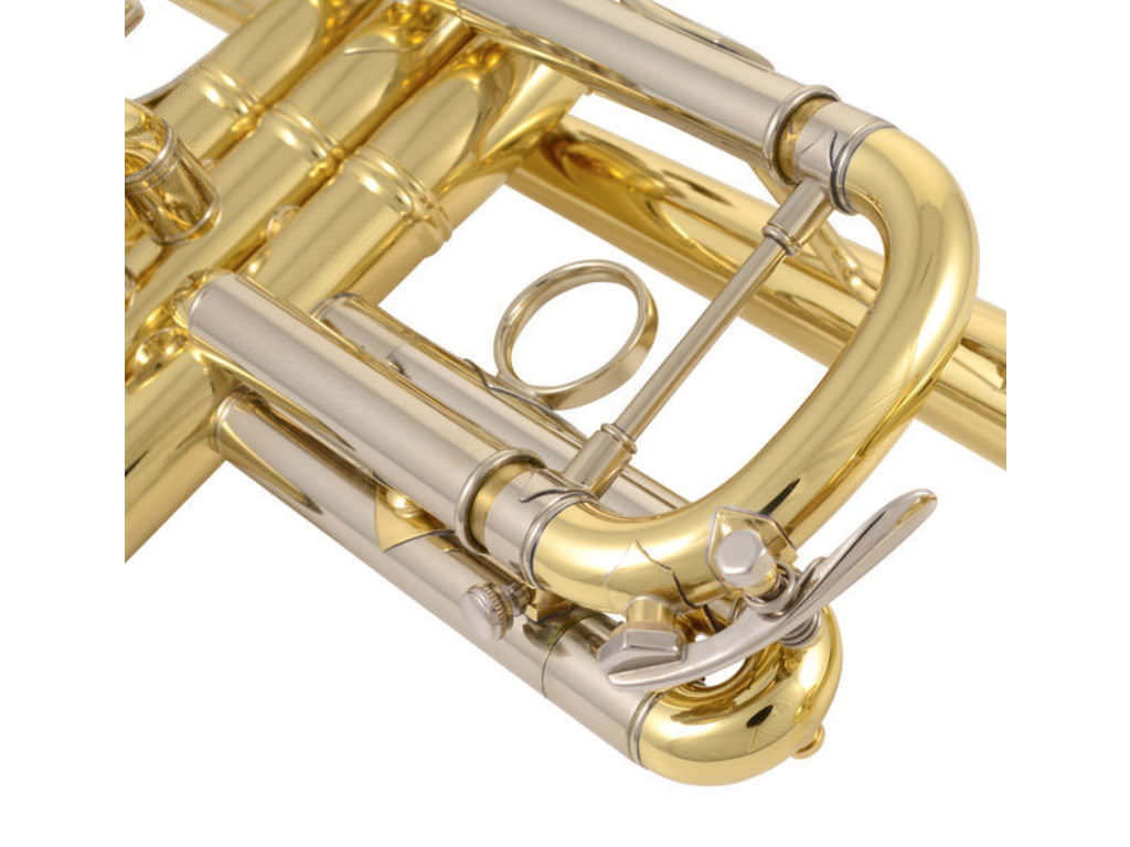 Trumpet C Bach 180ML, 229 sterling Silver Bell, 25H leadpipe, Laquered