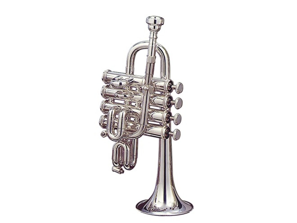 Trumpet Piccolo Getzen 940L, Eterna Series, Bes/A, 4 Valves, Short