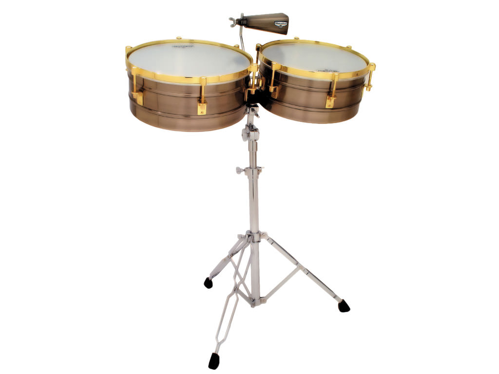 Timbales LP M257BNG, LP Matador Timbales, 14" & 15", 6 1/2" deep
