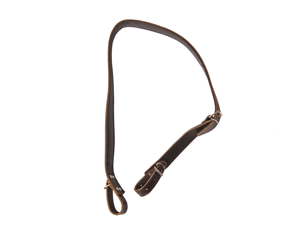 Strap Euphonium Black leather